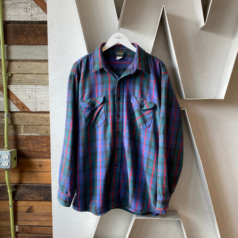 80's Osh Kosh Cotton Flannel - XL