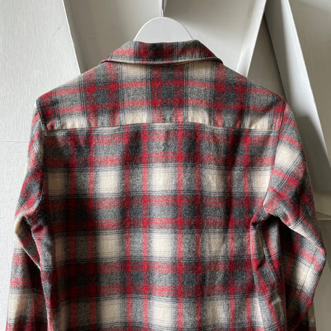 60’s Prescott Shadow Plaid Loop Collar - Medium