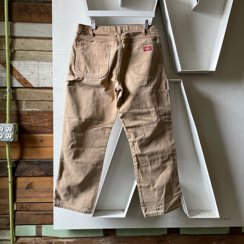 80’s Dickies Canvas Dungarees - 34” x 29”