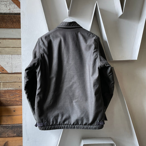 80’s Overdyed Black A2 Deck Jacket - Medium