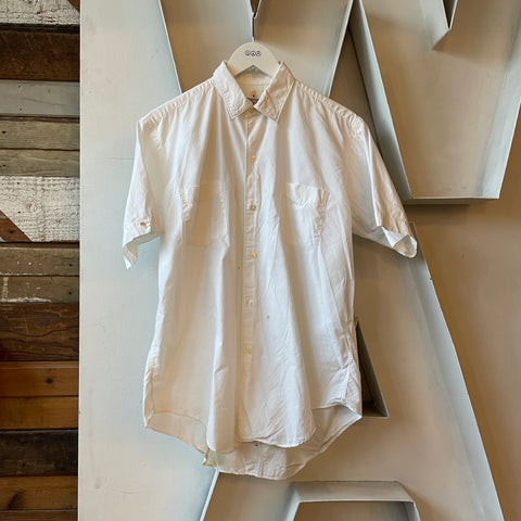 60’s Short Sleeve Button Up - Medium