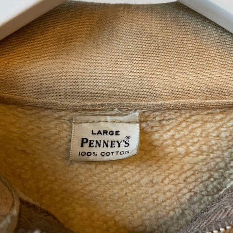 50’s Penney’s Quarter Zip Sweatshirt - Large