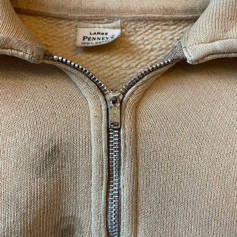 50’s Penney’s Quarter Zip Sweatshirt - Large