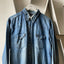 90’s Wrangler Thrashed Denim Western Shirt - XL