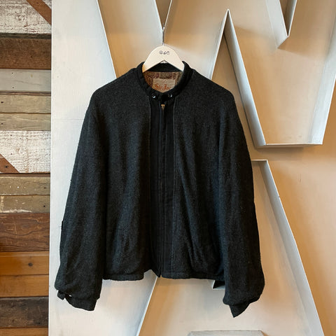 60’s Sir Jac Boxy Zip Sweater - Medium