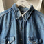 90’s Wrangler Thrashed Denim Western Shirt - XL