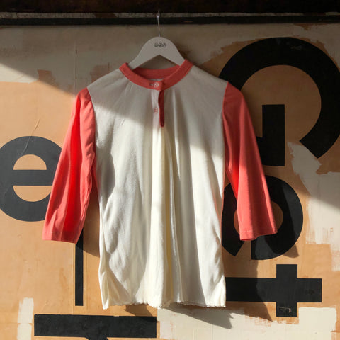 Vintage 90's Henley Shirt - Medium