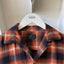 60’s Clybourne Plaid Loop Collar - Small