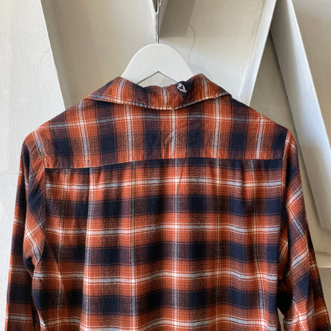 60’s Clybourne Plaid Loop Collar - Small