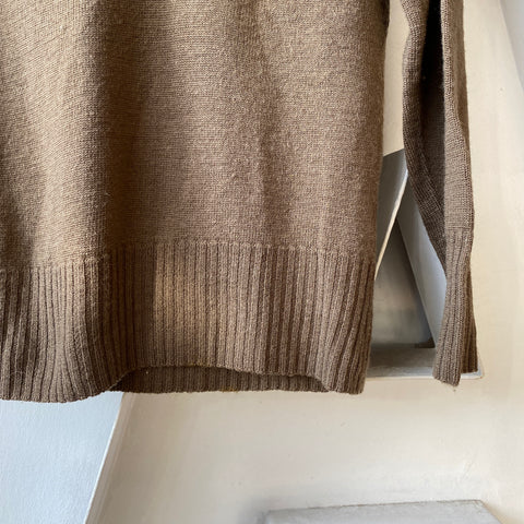 70's Mil-Spec Henley Sweater - Medium