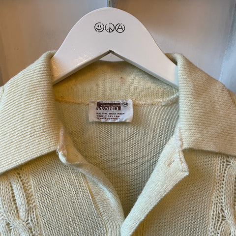 70’s Button Up Sweater - Medium