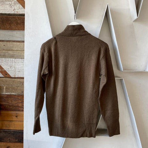 70's Mil-Spec Henley Sweater - Medium