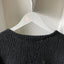 60’s Black Wool Sweater - Large