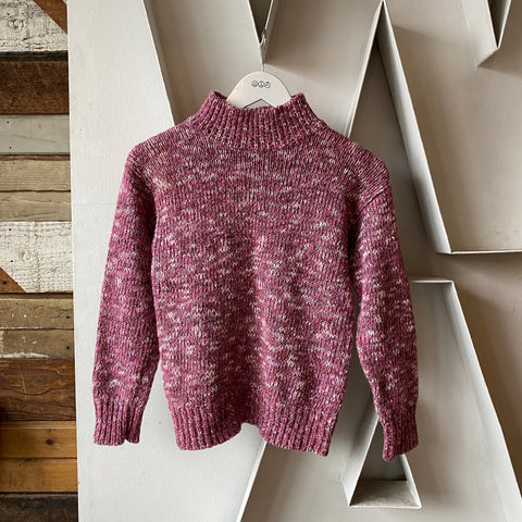 80's Knitted Turtle Neck - XS