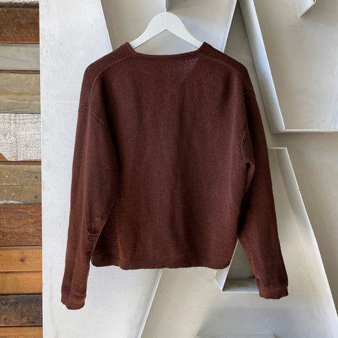 60’s Wool Cardigan - Medium