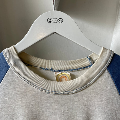 70’s Typewriter Raglan Tee - Small