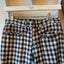 70’s Gingham Check Flares - 28” x 34”