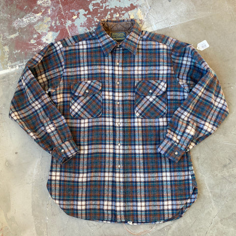 80's Pendleton Pearl Snap - Large