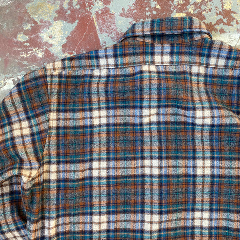 80's Pendleton Pearl Snap - Large