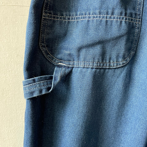 80’s Roebucks Denim Carpenter Pants - 36” x 27”