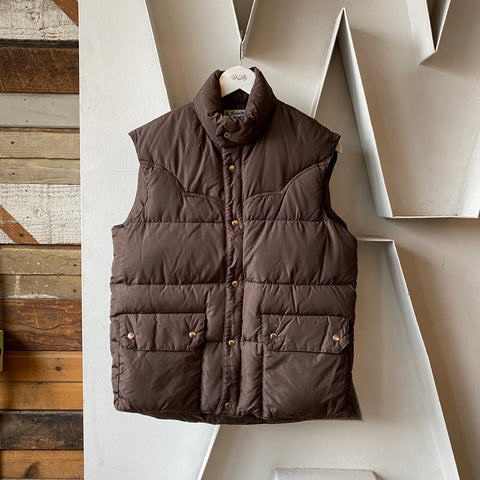 70's Down Vest - Medium