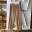 70’s Flat Front Tailored Cords - 34.5” x 32”