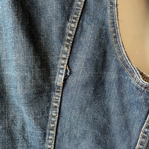 60’s Big E Levi’s Type 3 Denim Vest - Medium