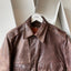 60’s Leather Bomber Jacket - Small
