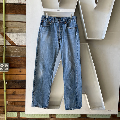 90’s Levi’s 501 Denim - 30” x 29”