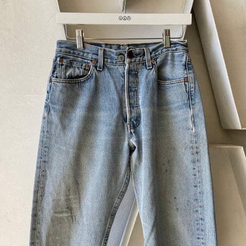 90’s Cropped Levi’s 501 Denim - 27” x 24.5”