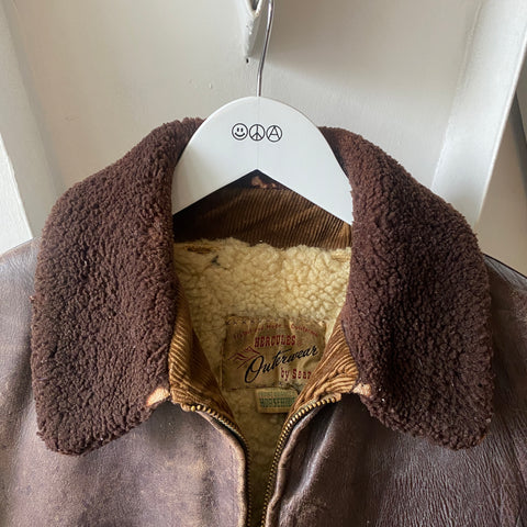 50's Hercules Horsehide Bomber - Small
