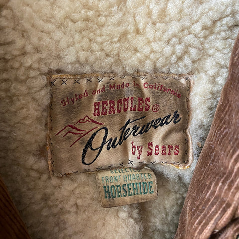 50's Hercules Horsehide Bomber - Small