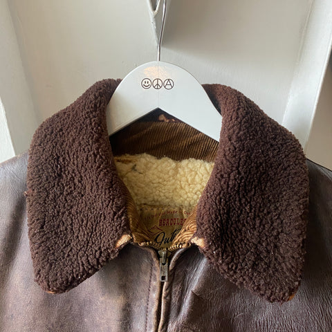 50's Hercules Horsehide Bomber - Small