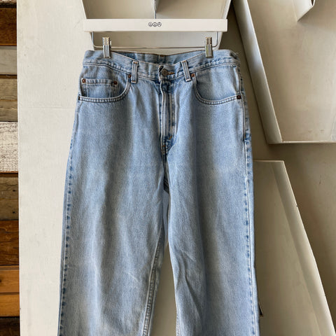 90’s Levi’s 550 Denim - 31” x 29”