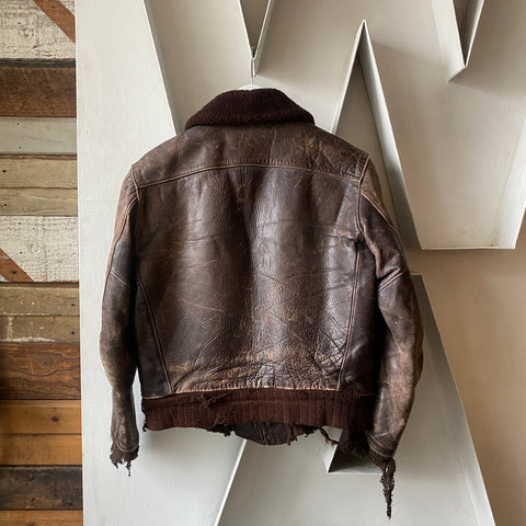 50's Hercules Horsehide Bomber - Small
