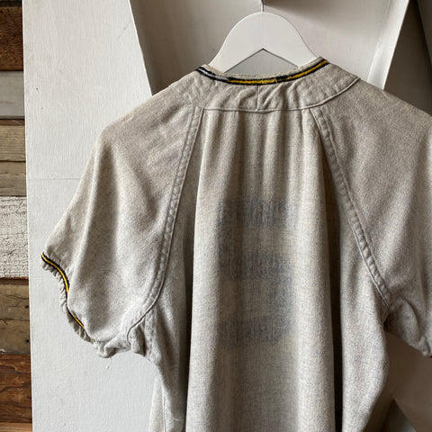 50's Wool Baseball Jersey - Large