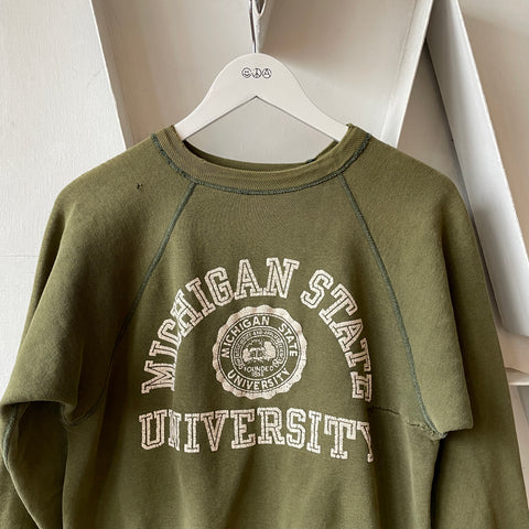50’s Champion Collegiate Crewneck Sweatshirt - Medium