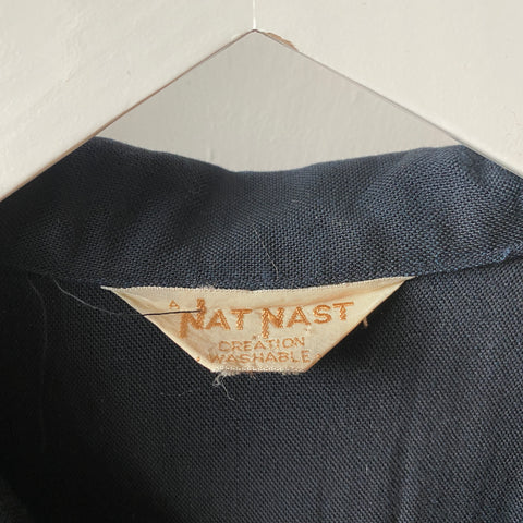60's Trailer Park Rayon Bowling Shirt - Medium