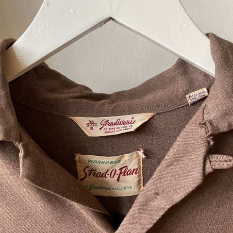 60's Gabardine Shirt - Medium