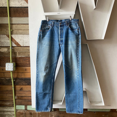 80's Levi’s 501 - 34” x 33”