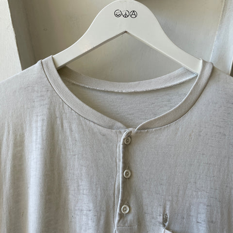 70’s Winston Pocket Henley Tee - Large