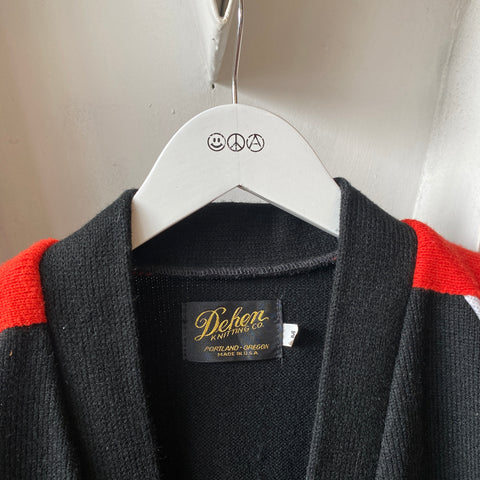 80's Dehen Collegiate Cardigan - Medium