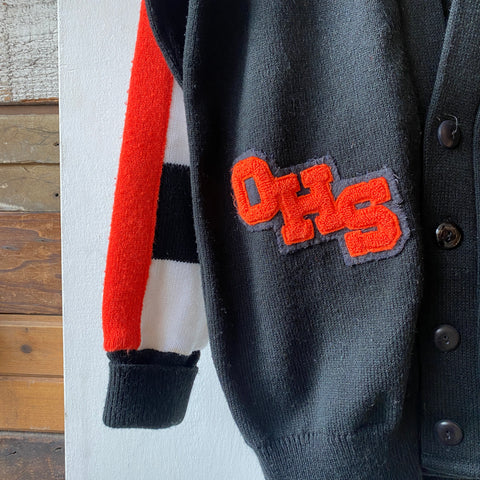 80's Dehen Collegiate Cardigan - Medium