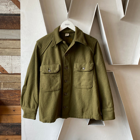 50’s Military Wool Shirt - Medium