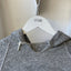 70’s Grey Raglan Pullover Hoodie - Medium