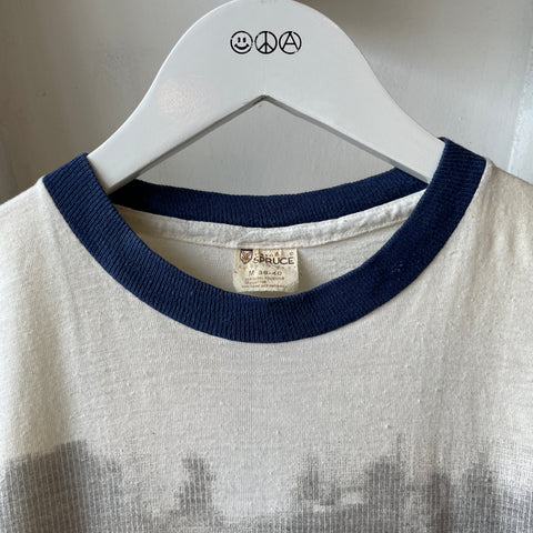 70’s Family Photo Ringer Tee - Medium