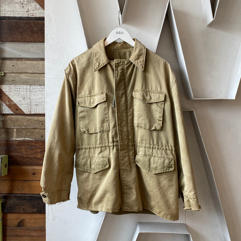 60’s Sun-Faded Fatigue Jacket - Large