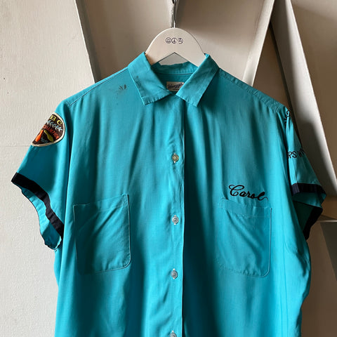 60’s Yokohama Rayon Bowling Shirt - XL