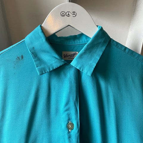 60’s Yokohama Rayon Bowling Shirt - XL