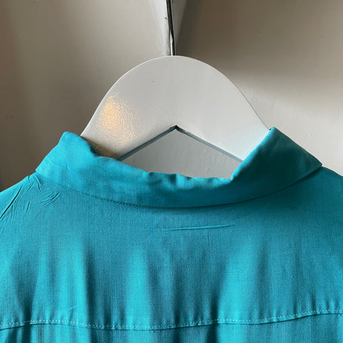 60’s Yokohama Rayon Bowling Shirt - XL